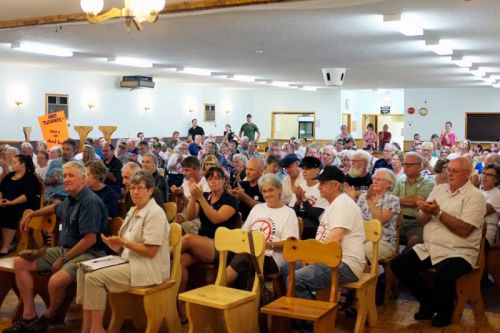 Addington Highlands turns out for the vote on wind turbines